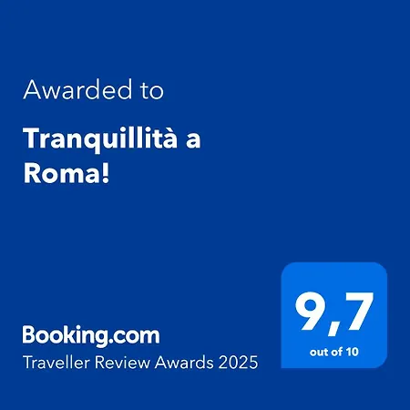 Tranquillita A Roma! Appartement Rome